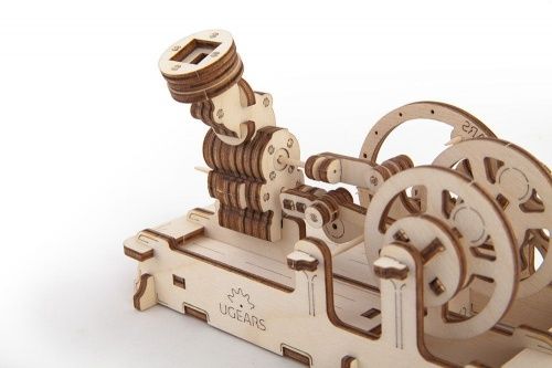 Пневматический двигатель - 3D-пазл Ugears фото 4