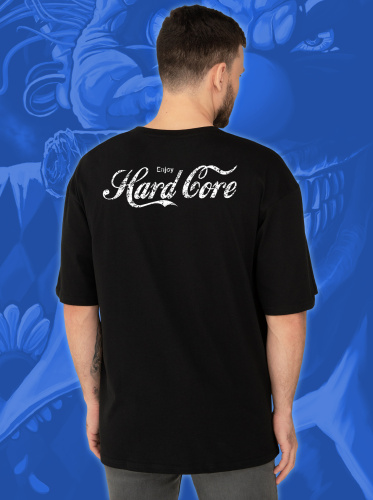 Футболка оверсайз"HardCore" фото 2