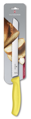 Нож Victorinox для хлеба, лезвие 21 см волнистое, в блистере, 6.8633.21B фото 2