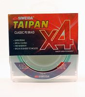Леска плетеная Siweida Taipan Classic PE Braid X4 135м светло-зеленая