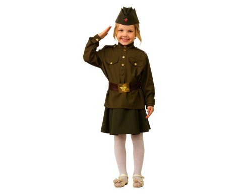 Детская военная форма Солдатка, Батик фото 5