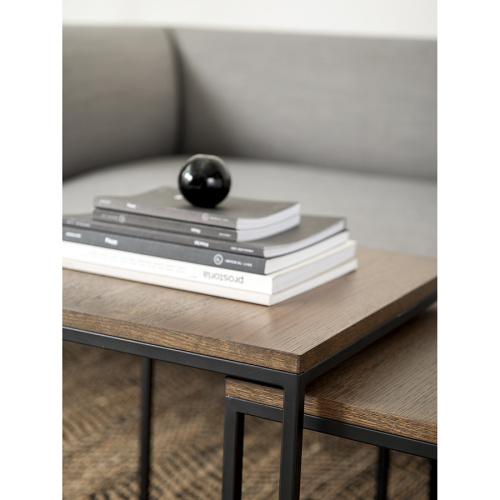 Набор столиков unique furniture, rivoli, 3 шт., 50/45/40 см (куб) фото 4