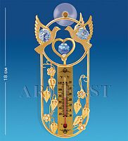 AR-3739 Термометр на липучке "Голуби" (Юнион)