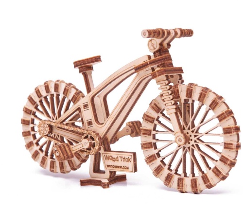 3D-пазл из дерева Wood Trick Вудик Мини велосипед фото 2