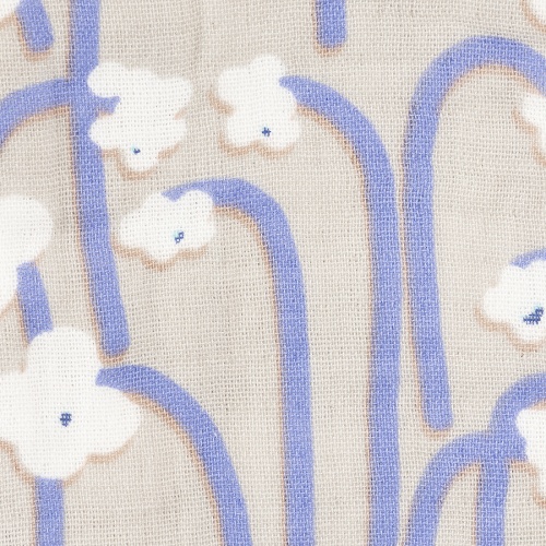 Набор из двух муслиновых полотенец с принтом Полярный цветок из коллекции scandinavian touch, 50х70 см фото 4