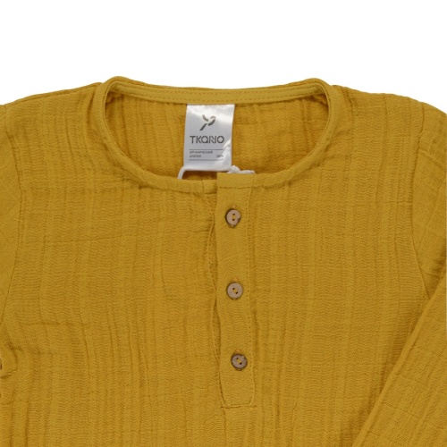 Рубашка из хлопкового муслина из коллекции essential фото 9