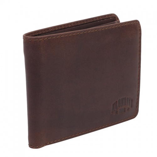 Бумажник Klondike Digger Amos, темно-коричневый, 12,5x10x2,5 см фото 2