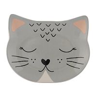 Миска для кошек smokey cat 16х13 см