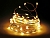 Гирлянда СВЕТЛЯЧКИ МЕРЦАЮЩИЕ, 40 тёплых белых mini LED-огней, 200+10 см, серебристый провод, батарейки, Koopman International