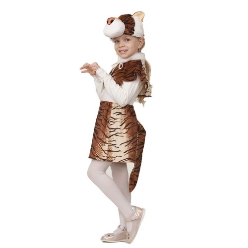 Карнавальный костюм Тигрица Ирма, размер 110-56, Батик фото 4