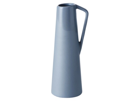 Керамическая ваза кувшин "Урсула", конусная, 21 см, Boltze фото 2