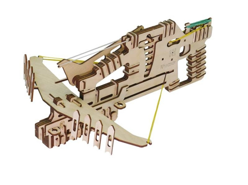 Конструктор Арбалет средний (8 зарядов) Паркматика из дерева
