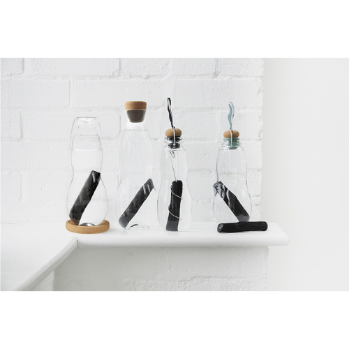Графин с угольным фильтром black+blum, 1 л, черный фото 3