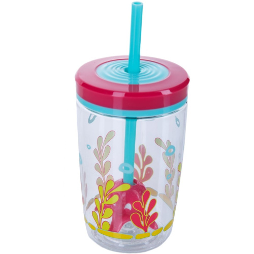 Стакан детский для воды с трубочкой Contigo Floating Straw Tumbler фото 3