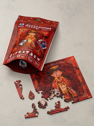 Деревянный пазл-головоломка Mr.Puzz Интерактивный &quot;Китайский Император&quot; фото 8