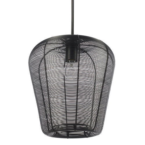 Светильник подвесной vinger, D28х30 см, черный фото 7