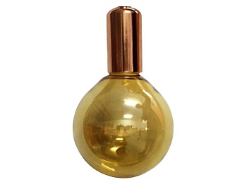 Светодиодная лампа "Астер", золотистая, 12.5 см, цоколь Е27, Edelman