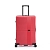Чемодан Torber Elton, красный, ABS-пластик, 47х32х78 см, 96 л