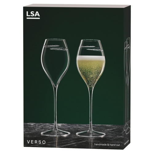 Набор бокалов для шампанского signature, verso, 370 мл, 2 шт. фото 3