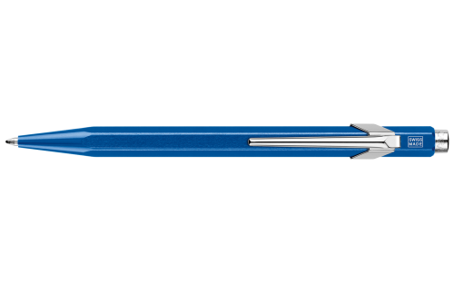 Carandache Office 849 Pop Line - Metallic Blue, шариковая ручка, M фото 3