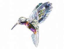 Ёлочное украшение "Чудо-колибри", акрил, прозрачно-радужный, 11 см, Forest Market