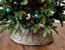 Плетеная корзина для елки Нордик 105*25 см светлое дерево (National Tree Company)