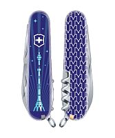 Нож Victorinox Spartan, 91 мм, 12 функций, "Останкинская телебашня"