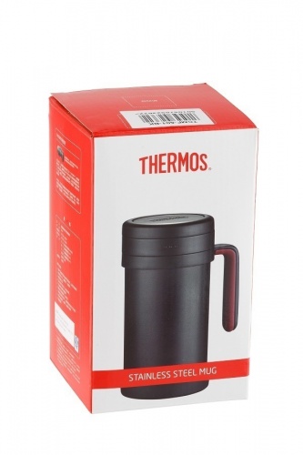 Термос Thermos TCMF-501 (0,5 литра) с ситом, коричневый фото 3