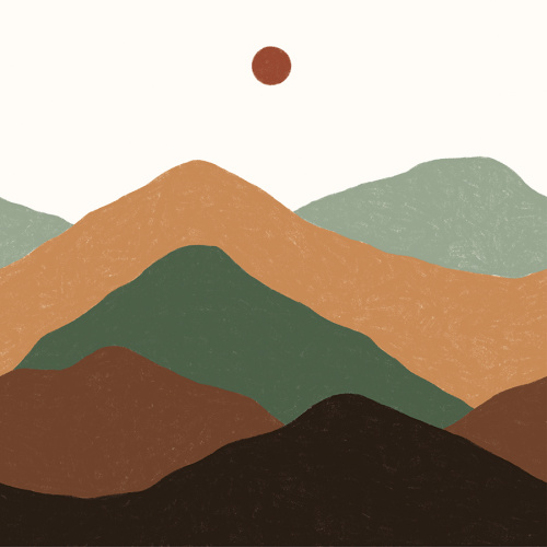 Термос artist, maus haus midmorning mountains, 500 мл фото 2