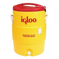 Изотермический контейнер (термобокс) Igloo 10 Gal 400 series (38 л.), желтый