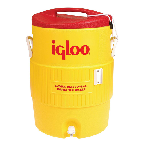 Изотермический контейнер (термобокс) Igloo 10 Gal 400 series (38 л.), желтый
