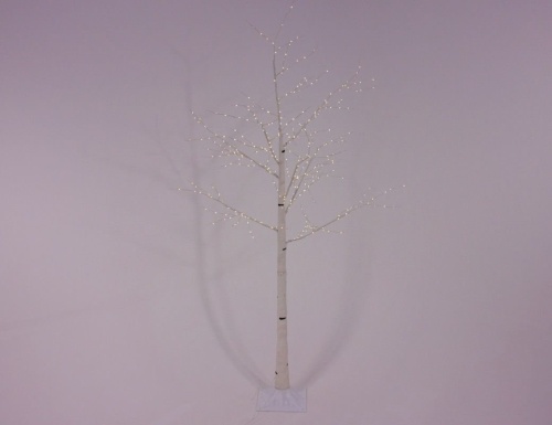 Светящееся дерево БЕРЁЗКА, тёплые белые микро LED-огни, уличное, Kaemingk