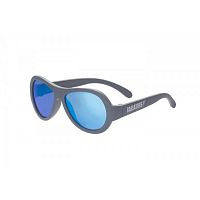 С/з очки Babiators Original Aviator (Premium). Синяя сталь (Blue Steal). Зеркальные линзы. Junior (0-2)