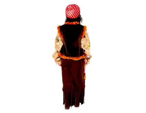 Карнавальный костюм Баба Яга, Батик фото 4