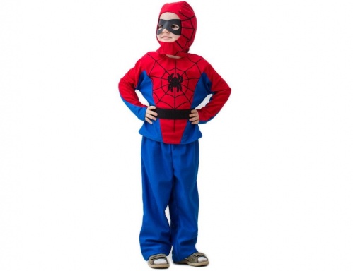 Карнавальный костюм "Человек-паук", на рост 104-116 см, 3-5 лет, Бока фото 2