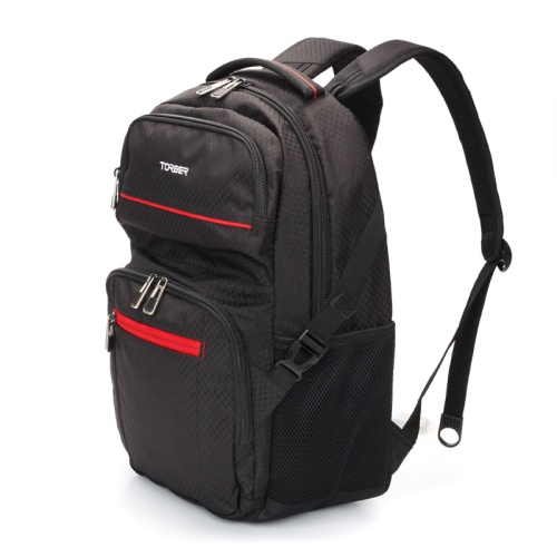 Рюкзак Torber Xplor 15", черно-красный, 49х34,5х18,5 см, 25 л фото 2