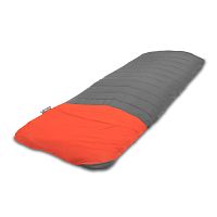 Чехол для надувного коврика Klymit Quilted V Sheet, серо-оранжевый
