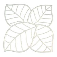 Набор из 4 декоративных элементов leaf