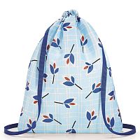 Рюкзак складной Mini maxi sacpack leaves blue