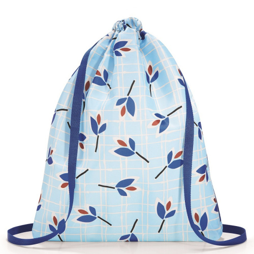 Рюкзак складной Mini maxi sacpack leaves blue