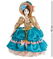 RK-733/ 1 Кукла-шкатулка "Дама с веером" - Вариант A