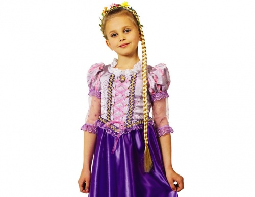 Карнавальный костюм Принцесса Рапунцель, Батик, Батик фото 2