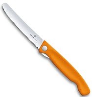 Нож Victorinox для очистки овощей, лезвие 11 см, серрейторная заточка