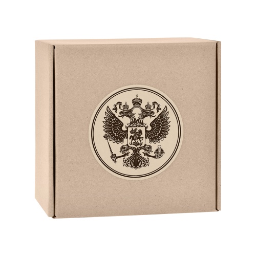 Чайная пара "Герб РФ" в подарочной коробке фото 3