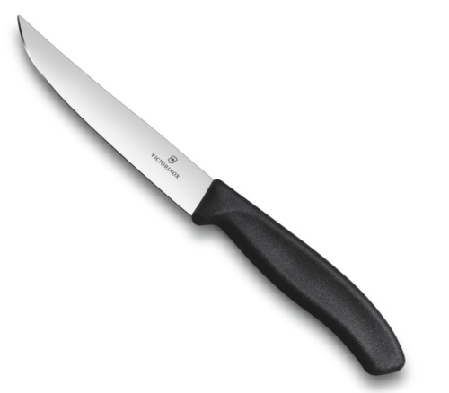 Набор Victorinox для стейка, 2 предмета, 12 см прямое, черный