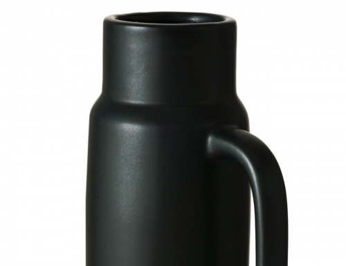 Керамическая ваза "Памела", чёрная, 21 см, Boltze фото 4