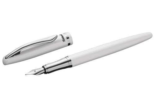 Pelikan Jazz Elegance - Pearl White, перьевая ручка,  M фото 4