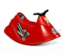 Детская пластиковая качалка "Водный Мотоцикл" PalPlay 544 (Красный/черный)