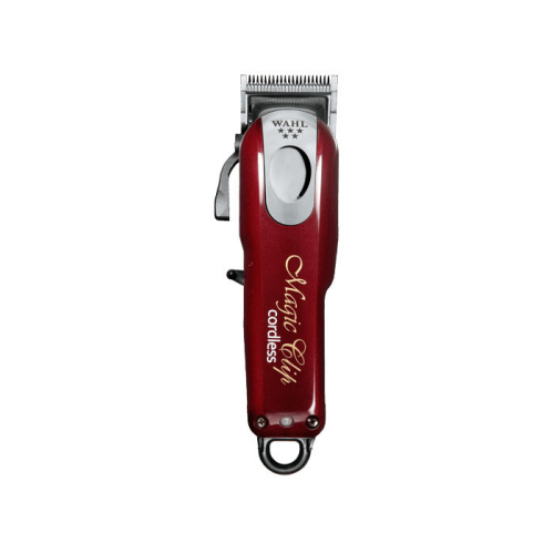 Машинка для стрижки Wahl Magic Clip Cordless 5V, аккум/сетевая, 8 насадок, бордовая