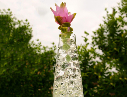 Гидрогелиевый наполнитель для ваз "Водяные жемчужины", прозрачные, 4 SEASONS фото 2